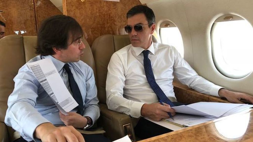 El PP quiere controlar el uso que hace Sánchez del Falcon El PP quiere controlar el uso que hace Sánchez del Falcon