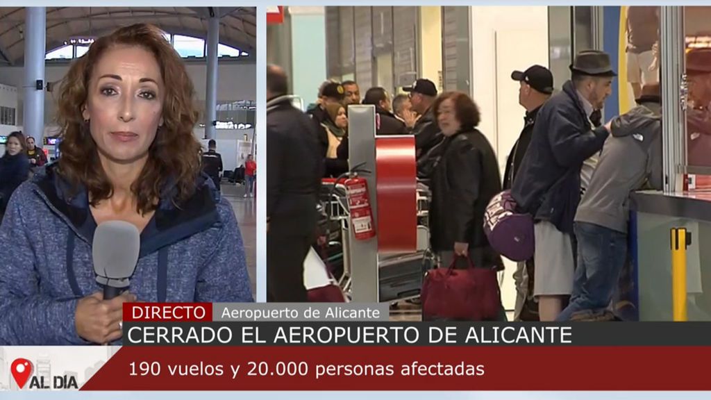 Cierra el aeropuerto  de Alicante