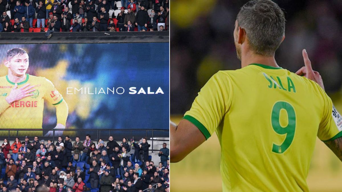 El homenaje del Nantes a Emiliano Sala en el primer aniversario de su muerte