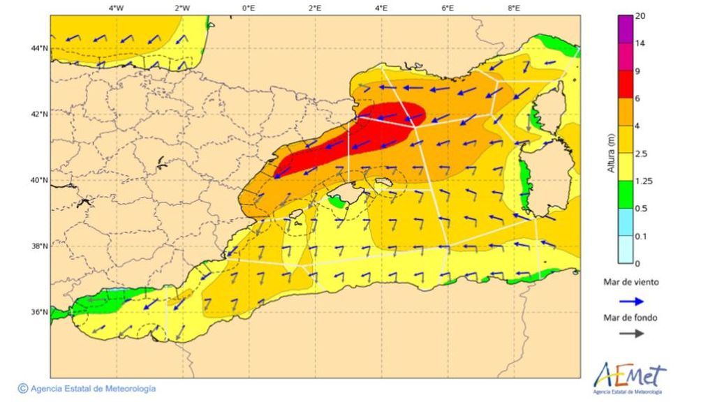 predicc maritima aemet LUNES