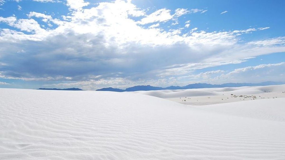 Desierto blanco: el nuevo parque nacional con dunas que parecen nieve