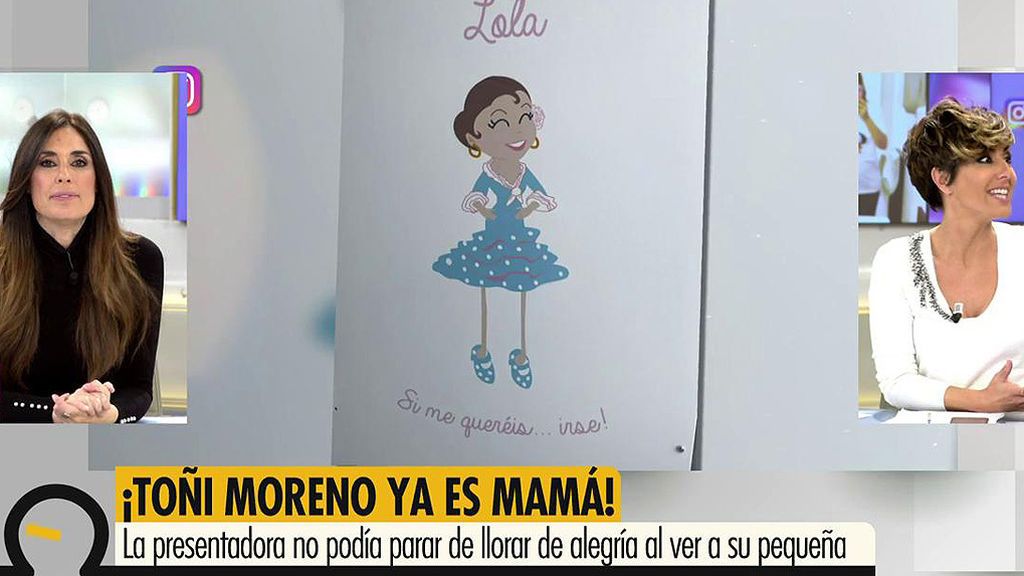 Los datos del nacimiento de Lola, la hija de Toñi Moreno