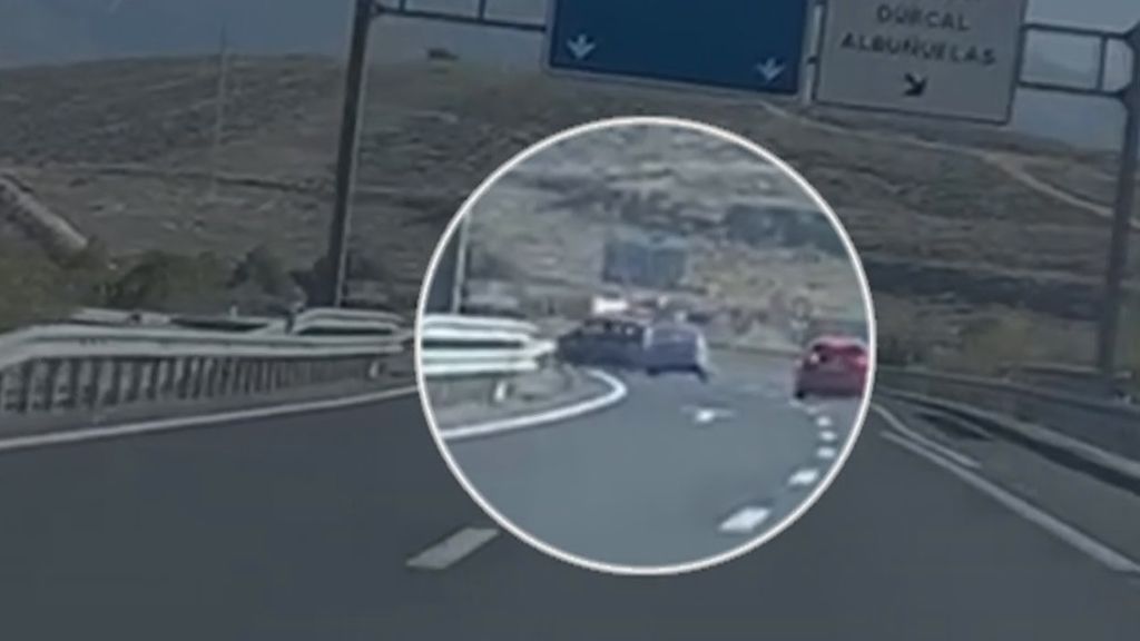 Detenido un conductor que provocó un accidente después de acosar a su víctima durante kilómetros