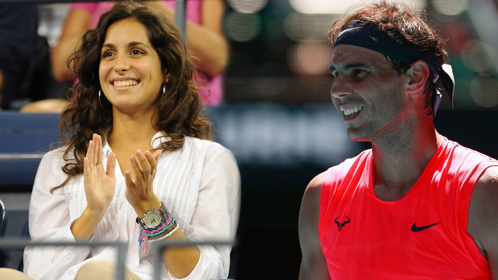 Rafa Nadal hace reír a toda la grada cuando le preguntan por su mejor momento de 2019: “Mi mujer está aquí” Rafa Nadal hace reír a toda la grada cuando le preguntan por su mejor momento de 2019: “Mi mujer está aquí”