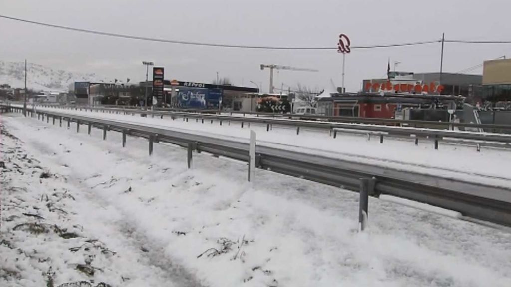 La nieve afecta a Teruel, Albacete, Cuenca y Guadalajara