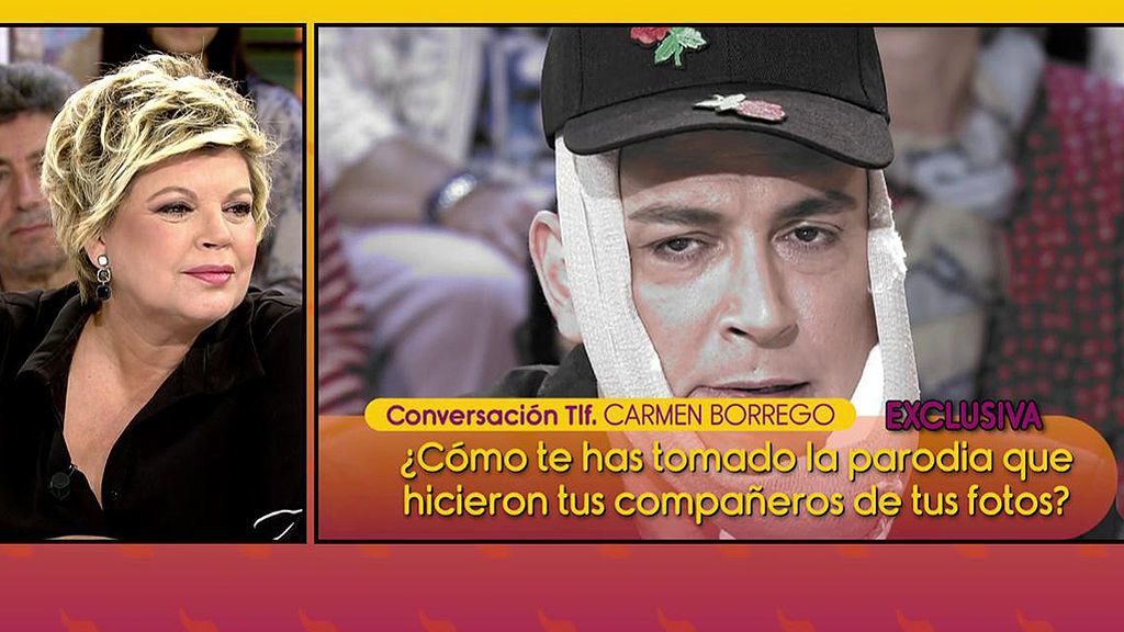 El enfado de Carmen Borrego tras su intervención estética