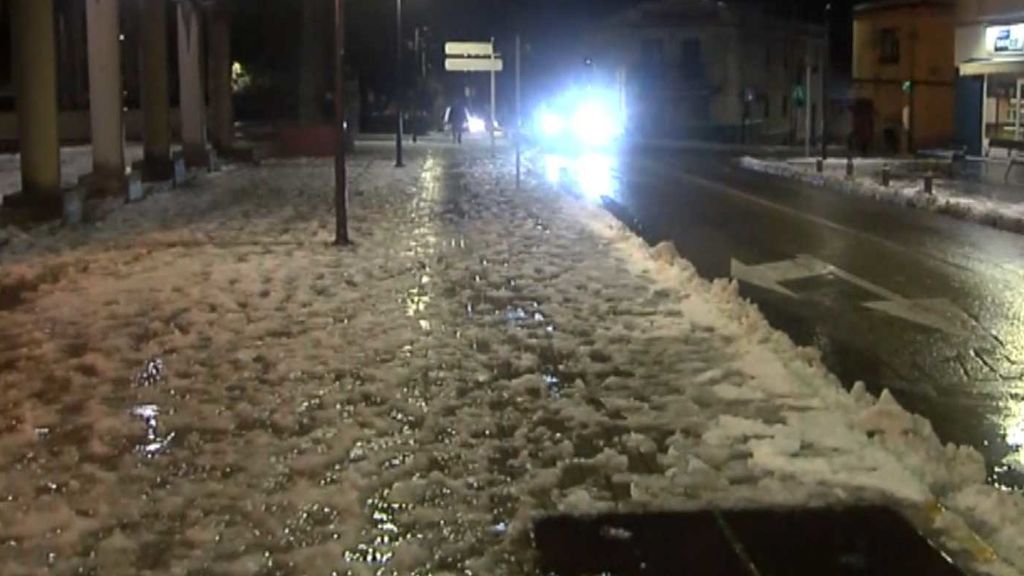 Intensas nevadas más allá de la Comunidad Valenciana