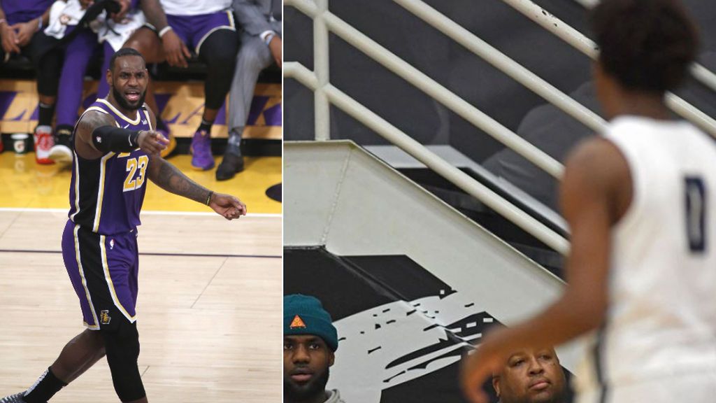 LeBron James estalla tras el acoso que sufrió su hijo durante un partido: "El odio no tiene edad" LeBron James estalla tras el acoso que sufrió su hijo durante un partido: "El odio no tiene edad"