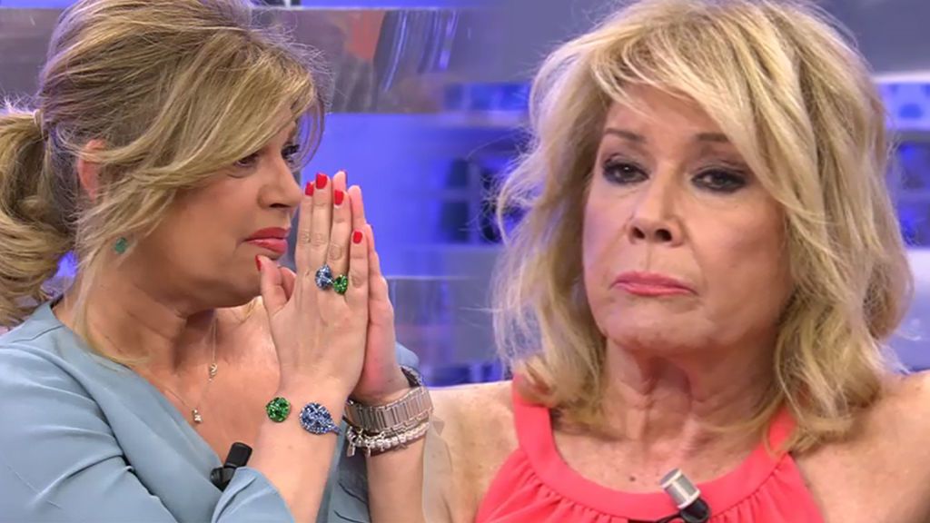 La discusión de Mila Ximénez y Terelu Campos en plató