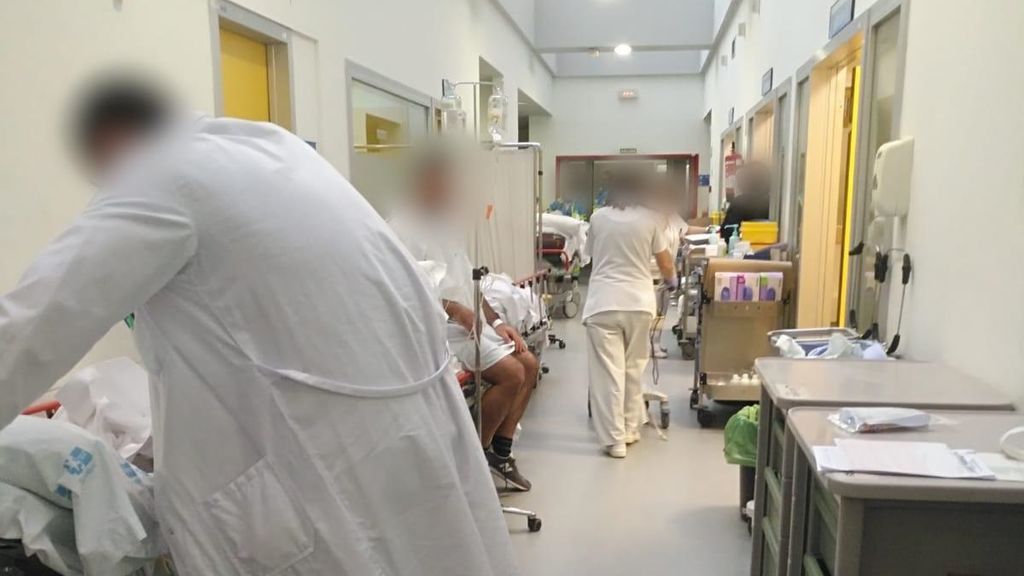 Urgencias colapsadas en el Clínico este martes