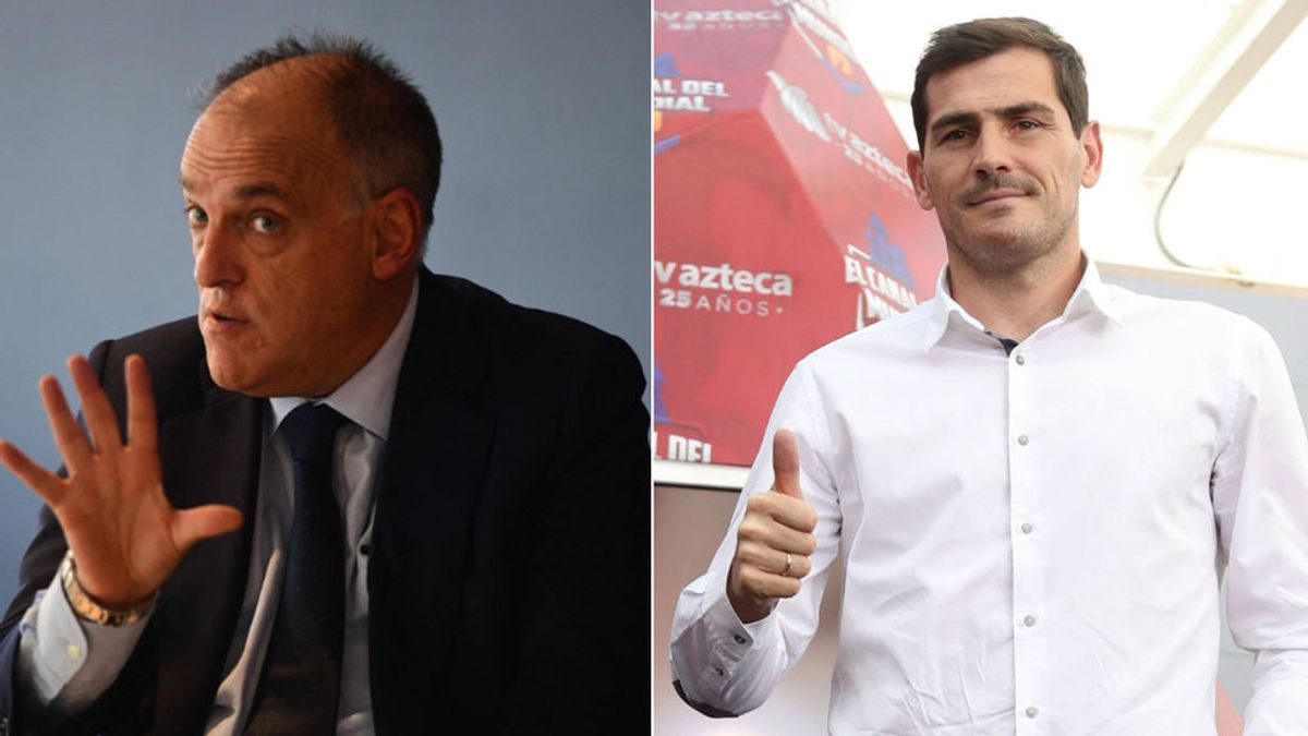 Javier Tebas responde sobre la candidatura a la Federación: "Prefiero a cualquiera antes que a Rubiales"