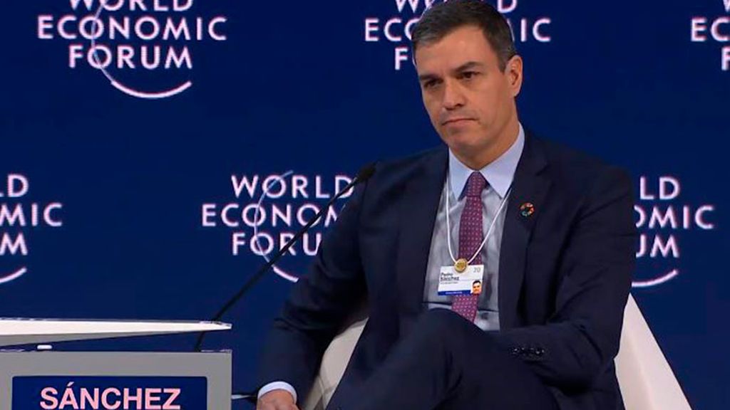 Pedro Sánchez en Davos Pedro Sánchez en Davos