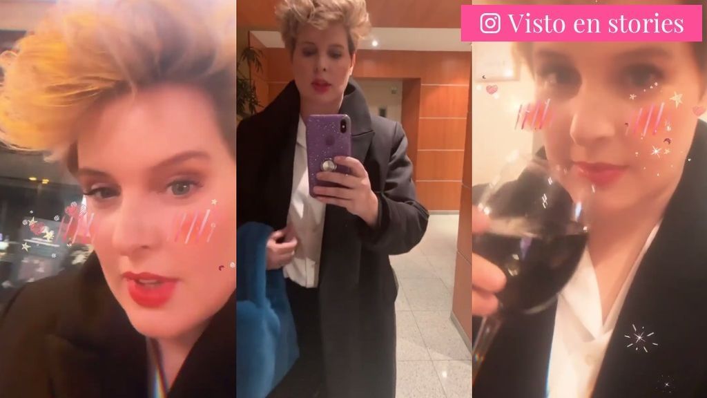 Tania Llasera se confunde al acudir a un estreno
