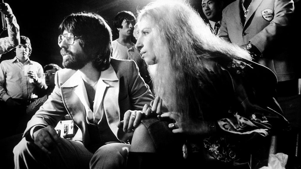 Jon Peters con Barbra