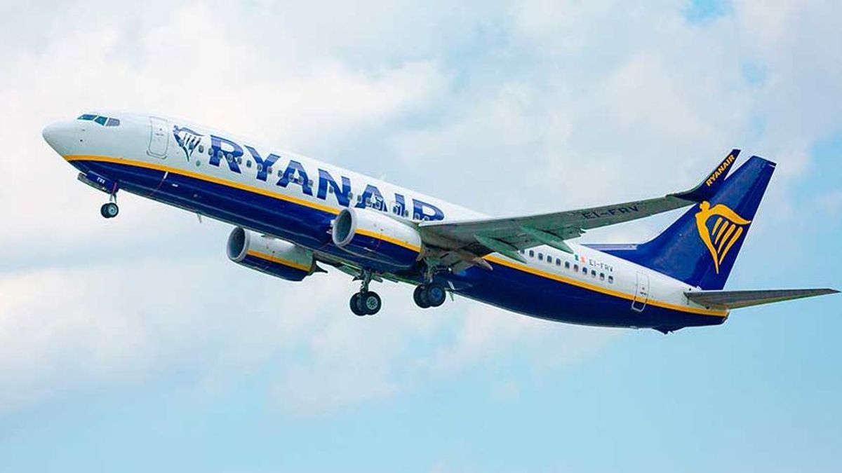 Un avión de Ryanair aborta el aterrizaje en Valencia por la borrasca Gloria Un avión de Ryanair aborta el aterrizaje en Valencia por la borrasca Gloria