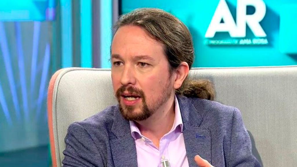 Pablo Iglesias en una entrevista en AR Pablo Iglesias en una entrevista en AR