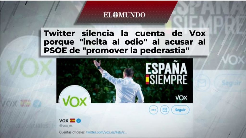 Los 12 pasos de VOX