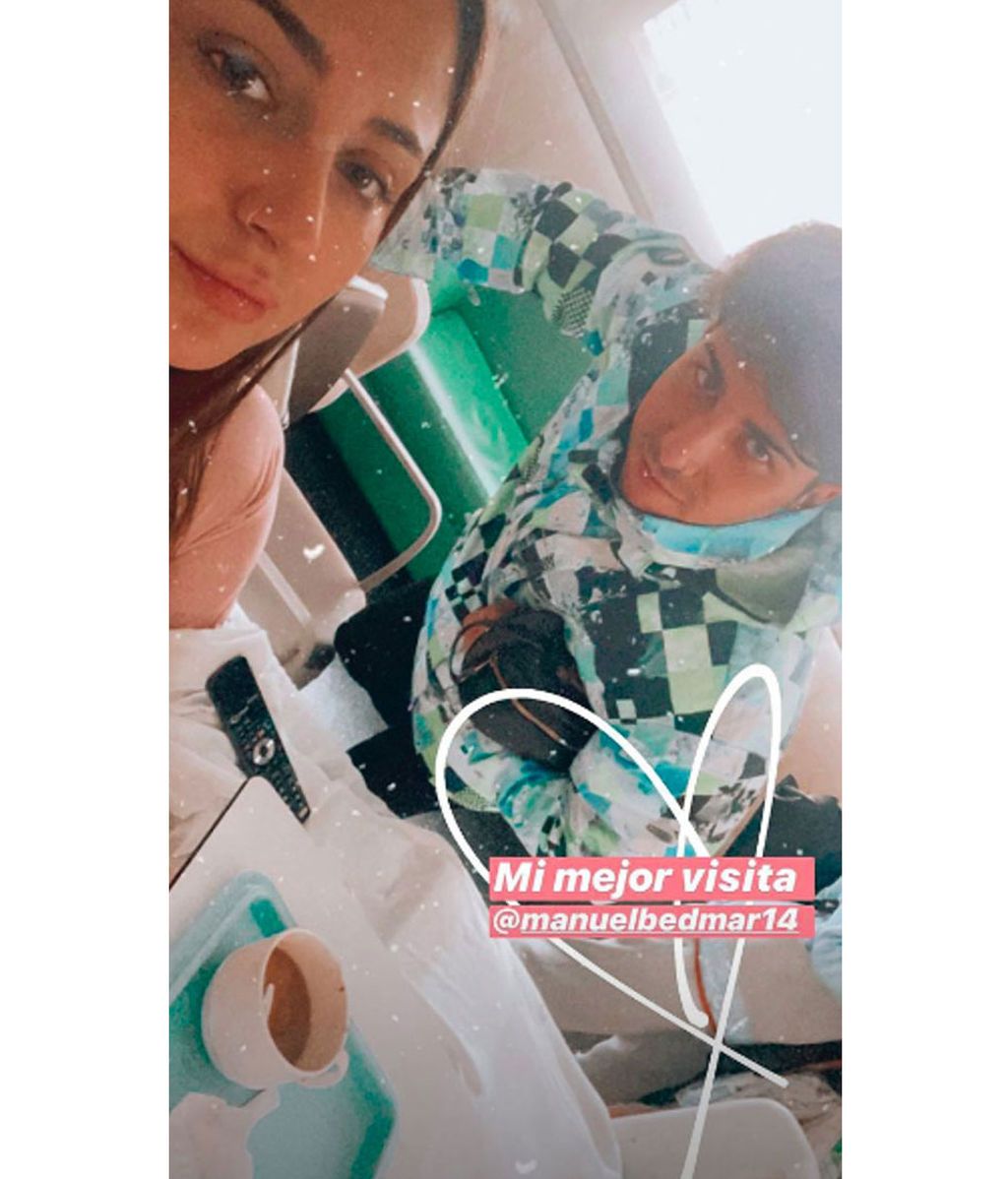 Rocio ingresada en el hospital junto a su novio