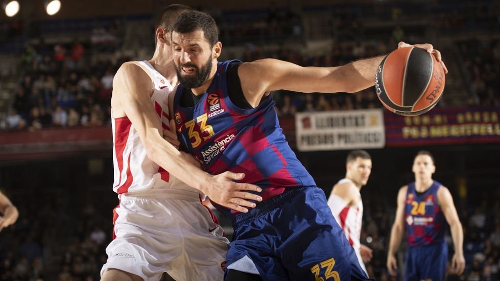 Pau Ribas saca al Barça de la pájara para ganar al Estrella Roja en el Palau