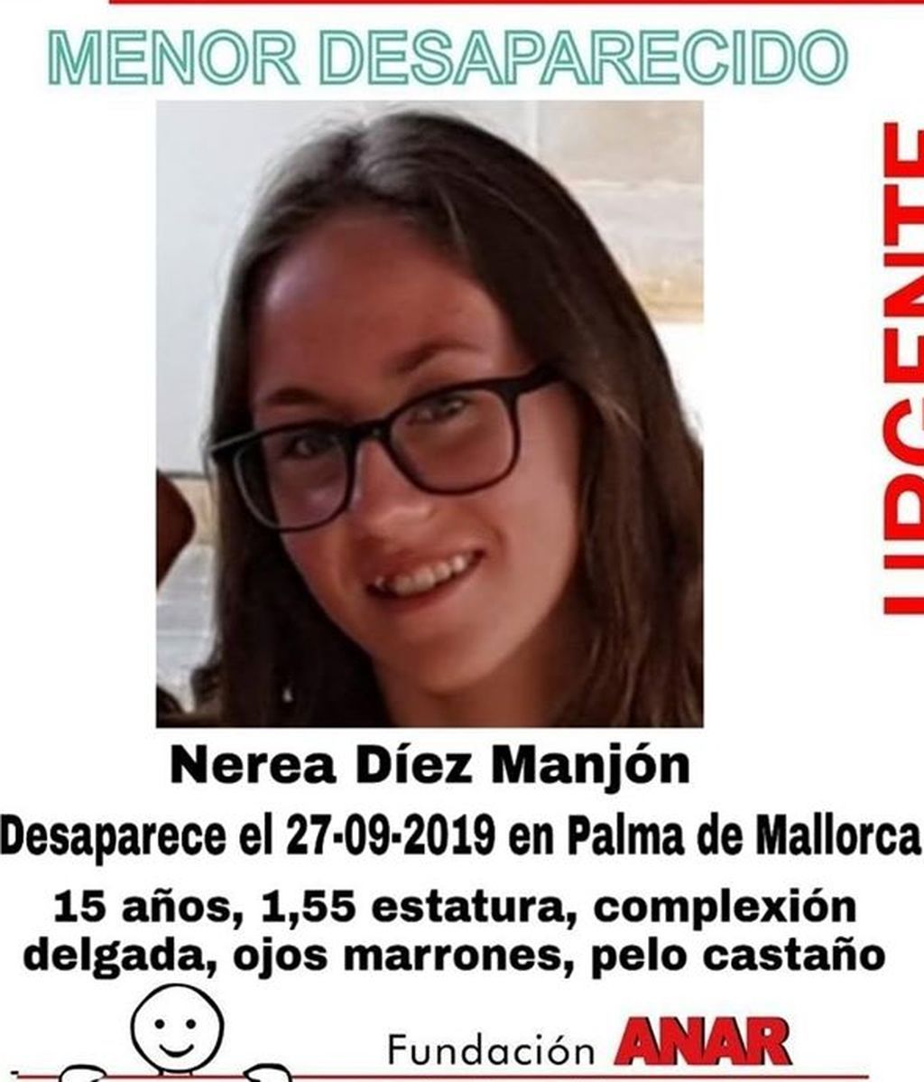 Piden colaboración ciudadana para localizar a una niña de 15 años desaparecida en septiembre en Palma Piden colaboración ciudadana para localizar a una niña de 15 años desaparecida en septiembre en Palma