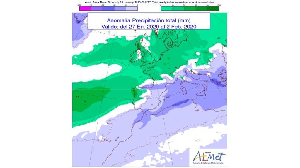 acumulac previsa lluvia semana prox