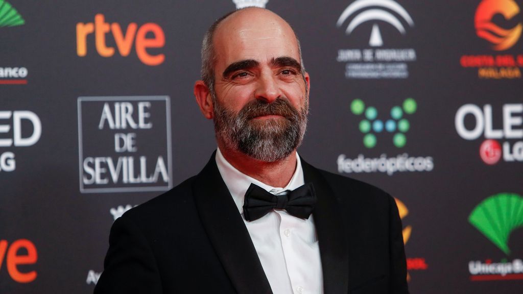 Luis Tosar en la alfombra roja de los Premios Goya 2020