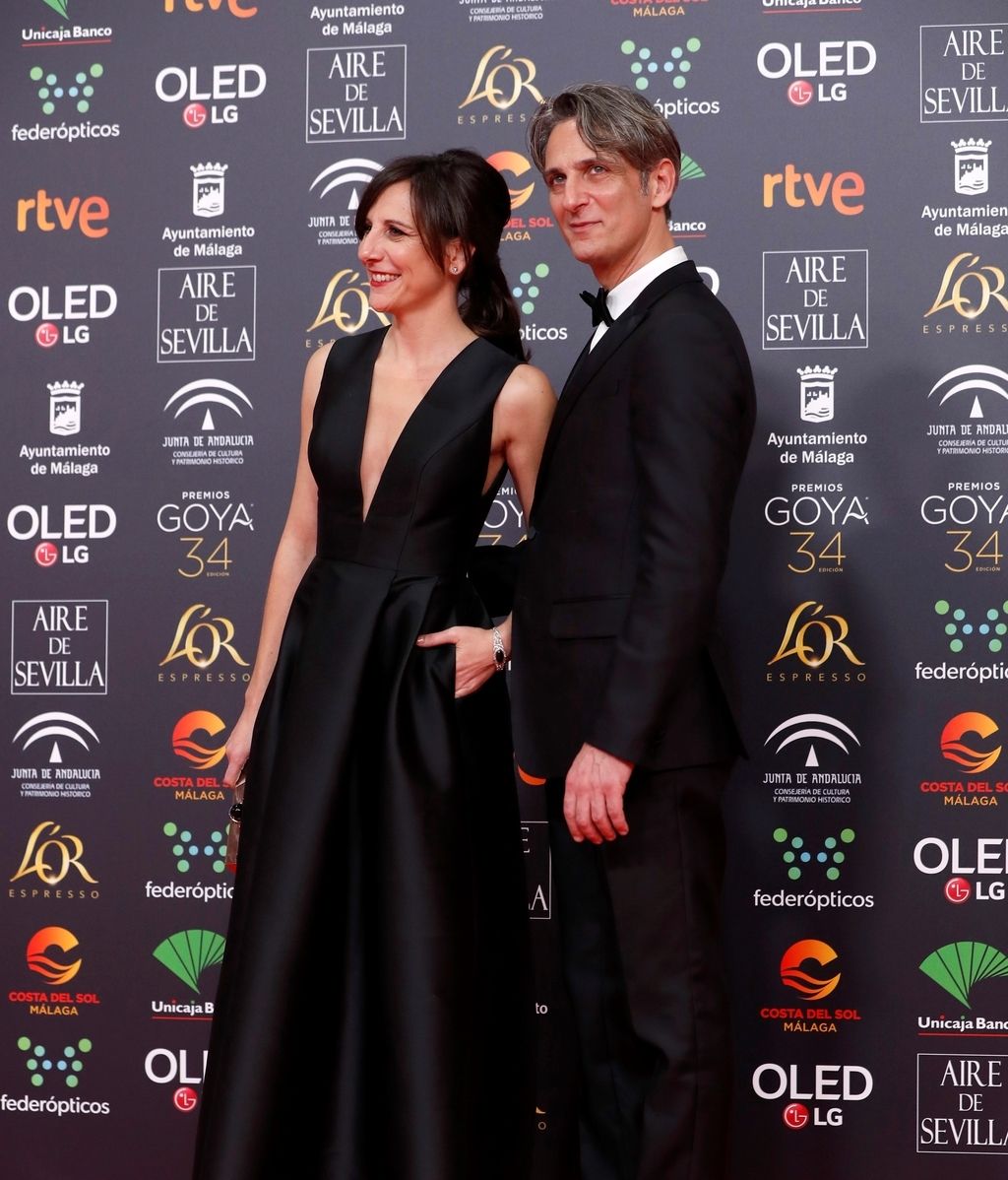 Ernesto Alterio y Malena Alterio en la alfombra roja de los Premios Goya 2020