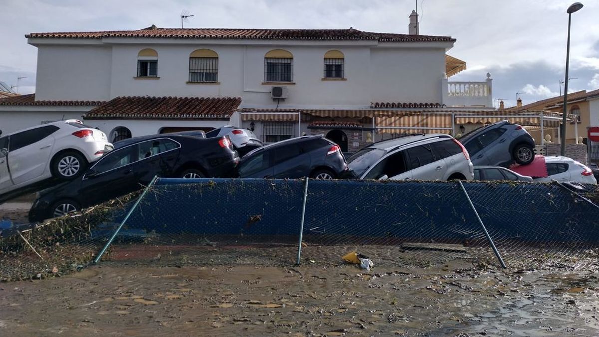 "Gloria" se ceba también con Málaga "Gloria" se ceba también con Málaga