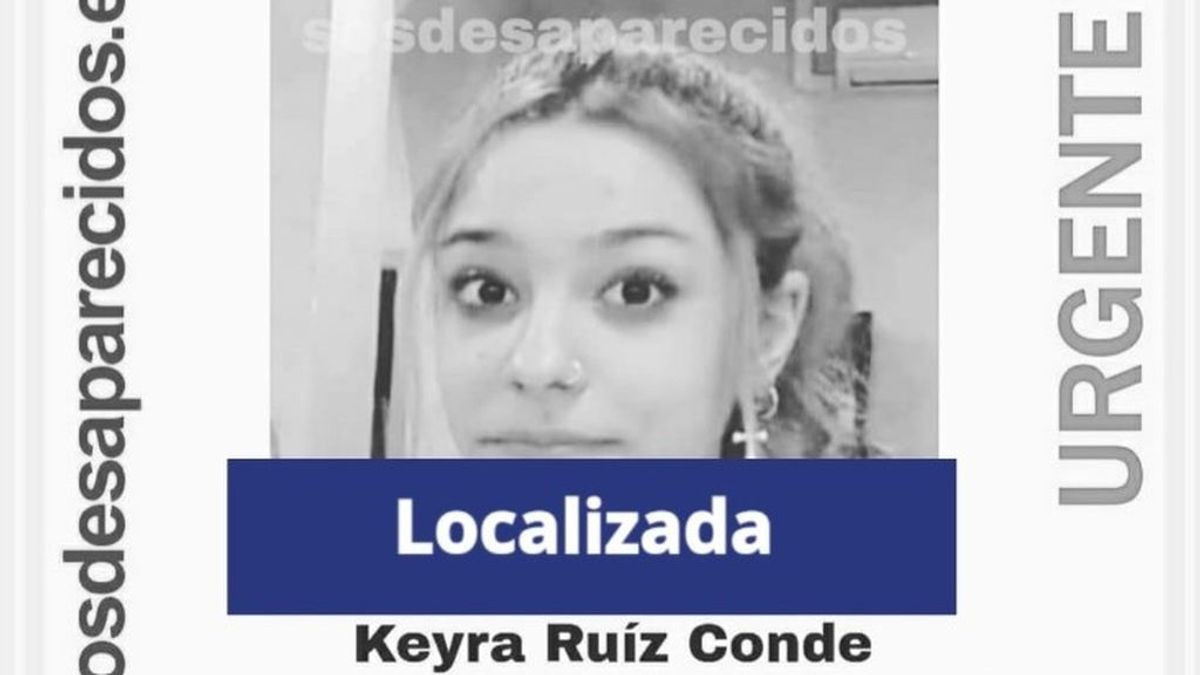 Localizan a Keyra Ruíz Conde, la menor de 15 años desaparecida desde este viernes en Getafe