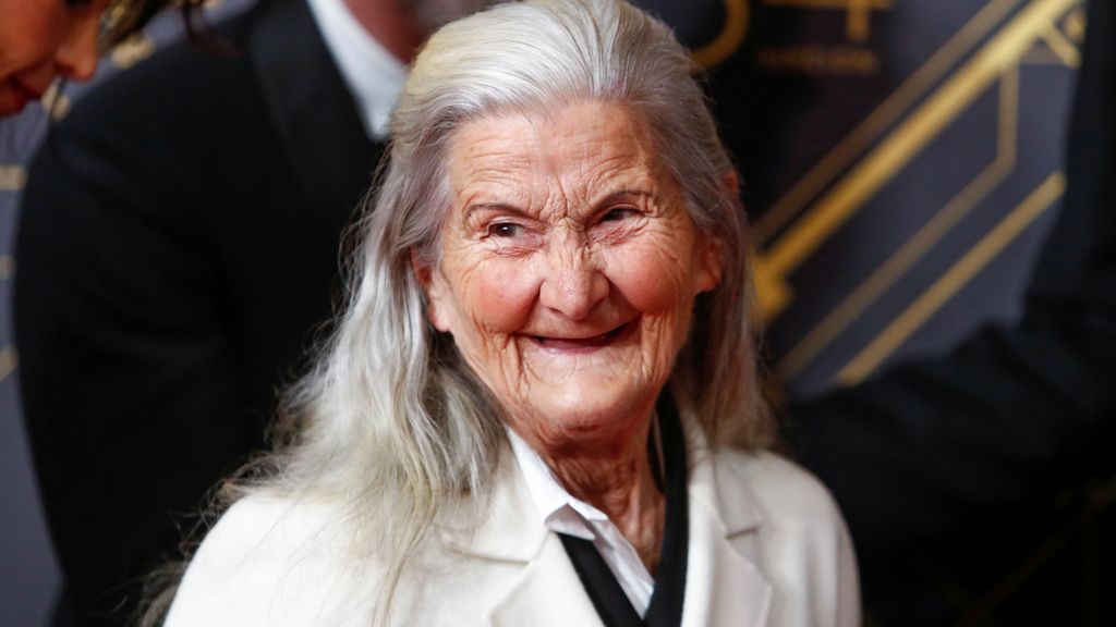 Benedicta Sánchez en la alfombra roja de los Premios Goya 2020