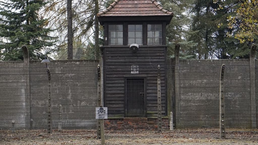 Las fotos de la visita a los campos de concentración de Auschwitz I y Auschwitz-Birkenau