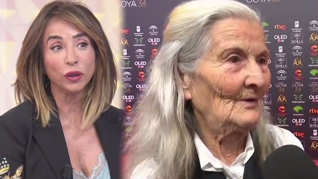 María Patiño, al borde de la lágrima con Benedicta Sánchez