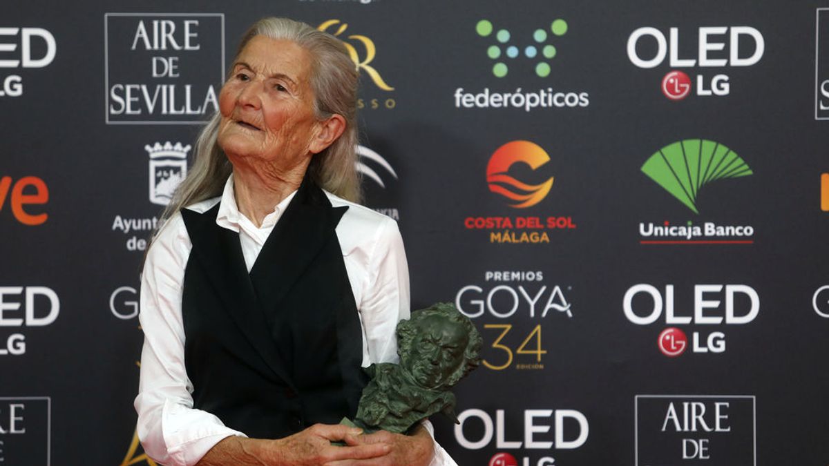 Benedicta Sánchez, mejor actriz revelación a sus 84 años, emociona con las dedicatorias a sus nietos y a su 'Galicia meiga'