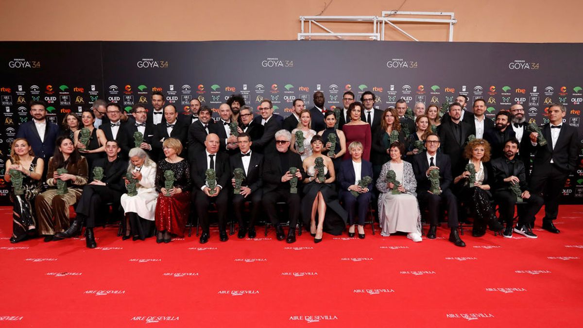 Listado de los premiados en los Goya 2020