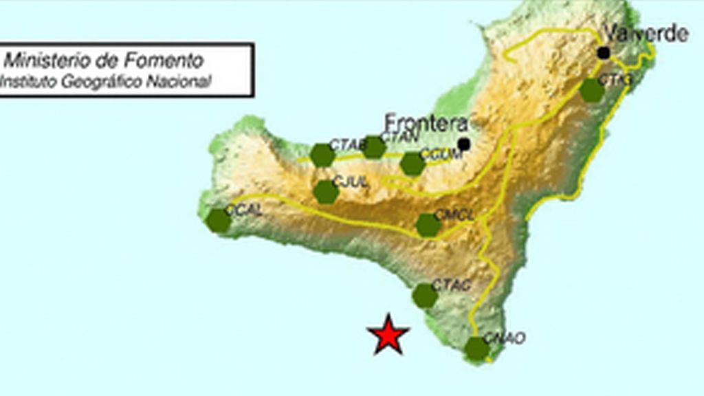 El Hierro registra cuatro terremotos en apenas media hora, uno de 3.3 El Hierro registra cuatro terremotos en apenas media hora, uno de 3.3