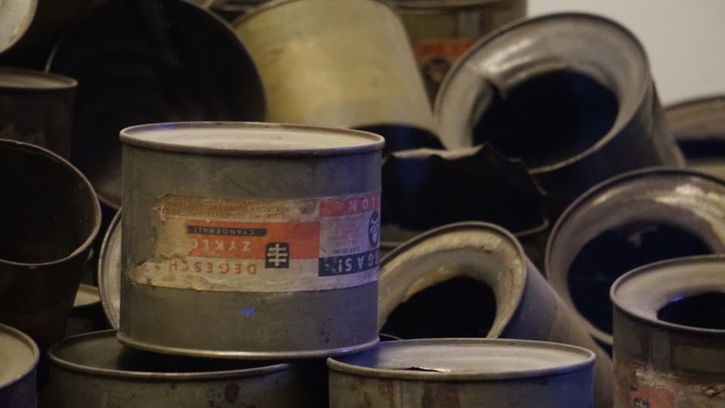 Latas de Zyklon b