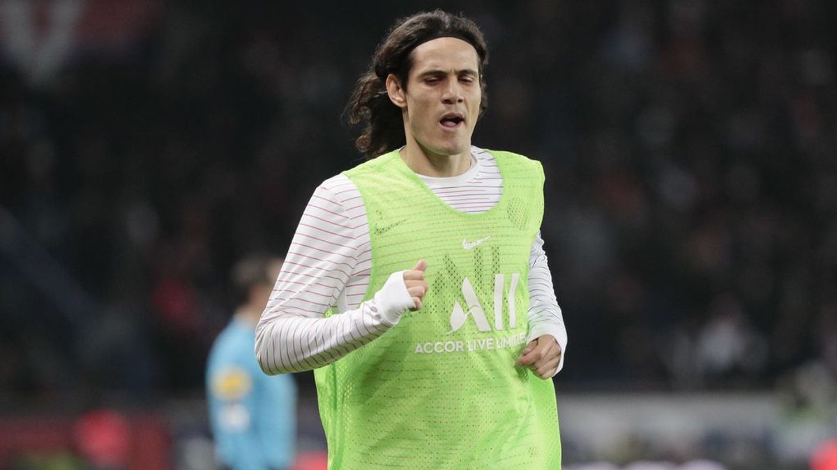 El Atlético de Madrid quiere contar con Cavani para el derbi del Bernabéu: "Estoy listo"