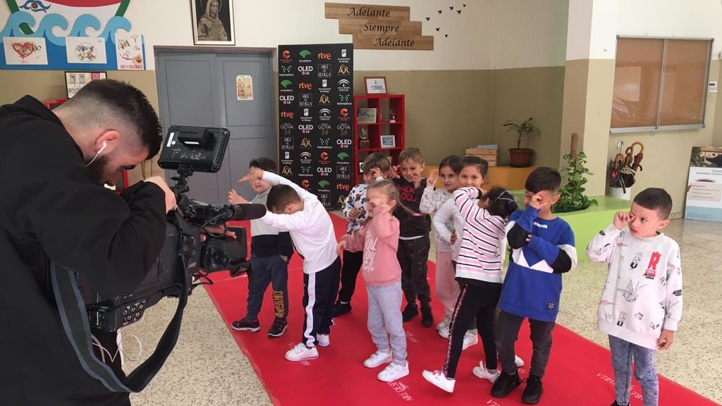 goya niños posando