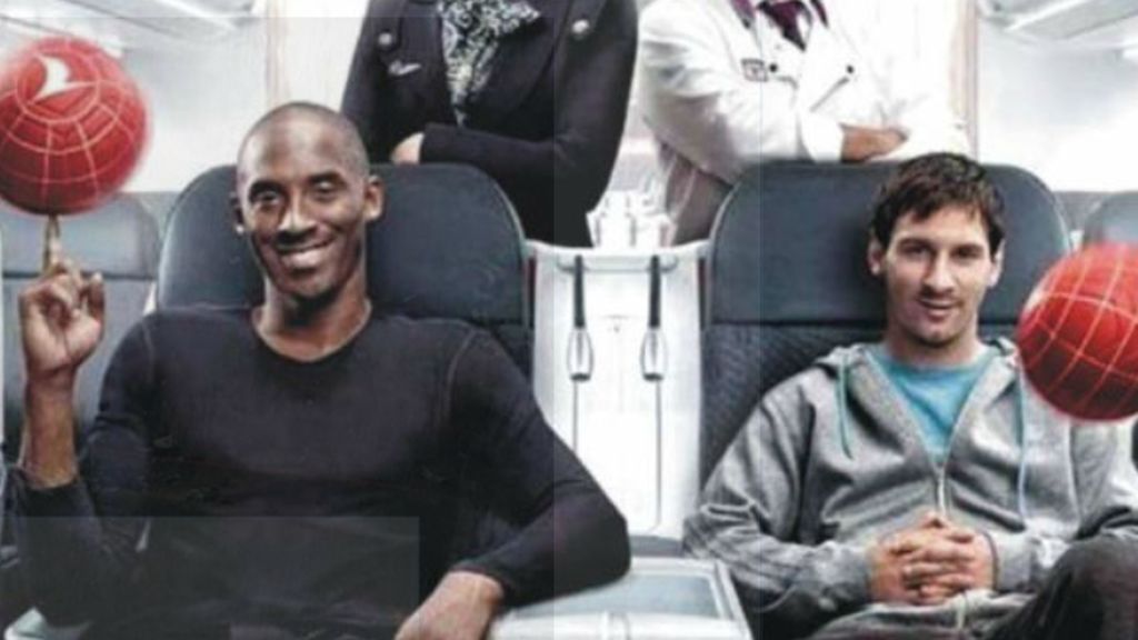 Messi y Cristiano se suman al duelo por Kobe