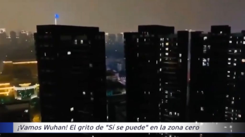 El grito de ¡Vamos Wuhan! entre los ciudadanos confinados, emociona en las redes