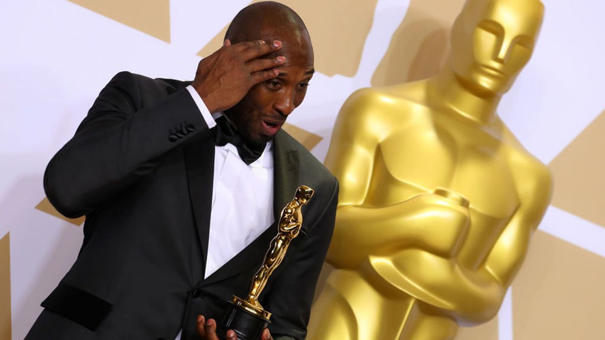 Kobe Bryant ganó un oscar con un corto de animación en el que contaba su amor al baloncesto Kobe Bryant ganó un oscar con un corto de animación en el que contaba su amor al baloncesto