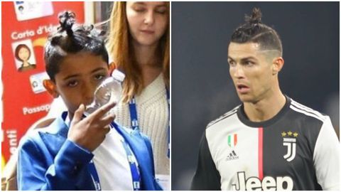 Cristiano Ronaldo | Su hijo le copia el peinado y las redes enloquecen -  Deportes Cuatro