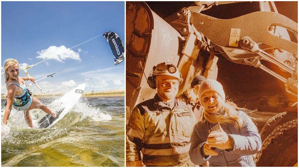 Una kitesurfista se salva de morir congelada gracias a un 'match' en Tinder Una kitesurfista se salva de morir congelada gracias a un 'match' en Tinder