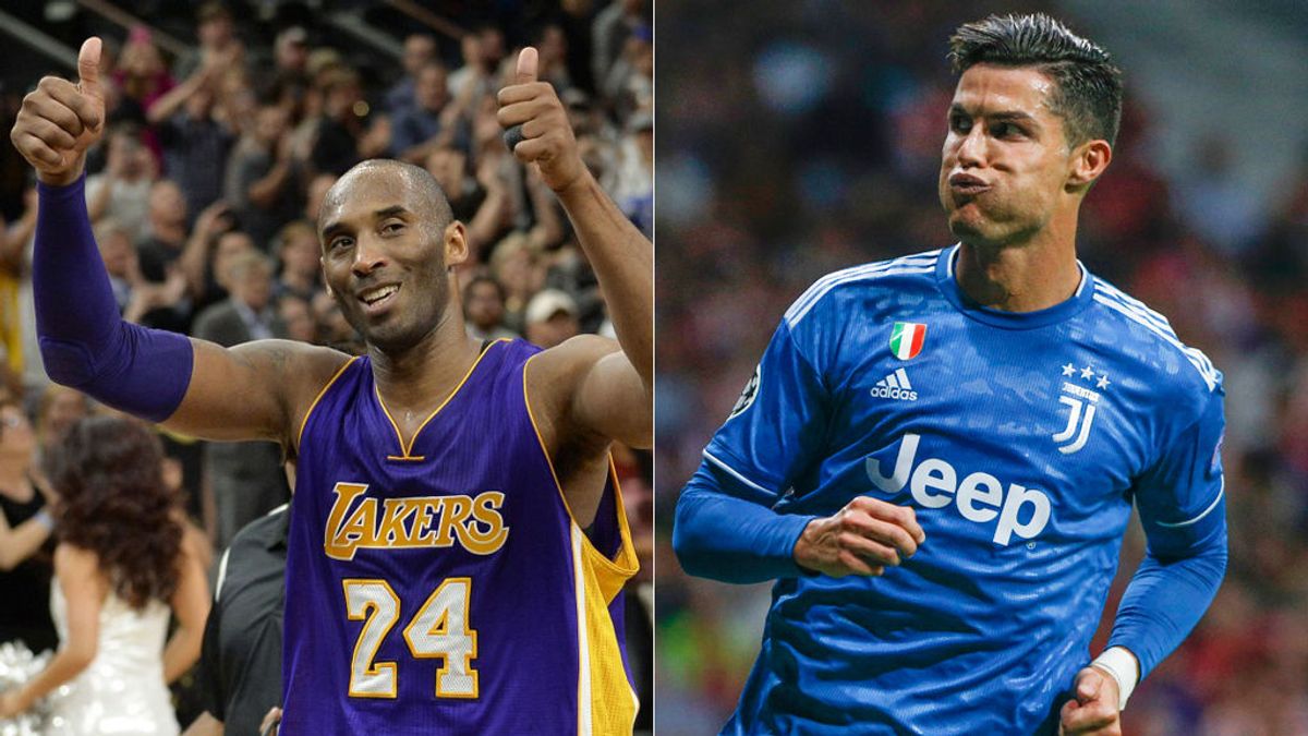 Cristiano Ronaldo y Luis Figo publican el mismo mensaje de despedida a Kobe Bryant