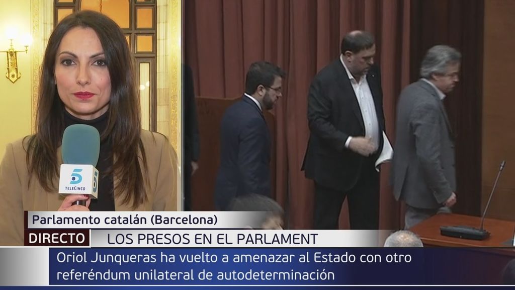 Directo desde el Parlamento catlán