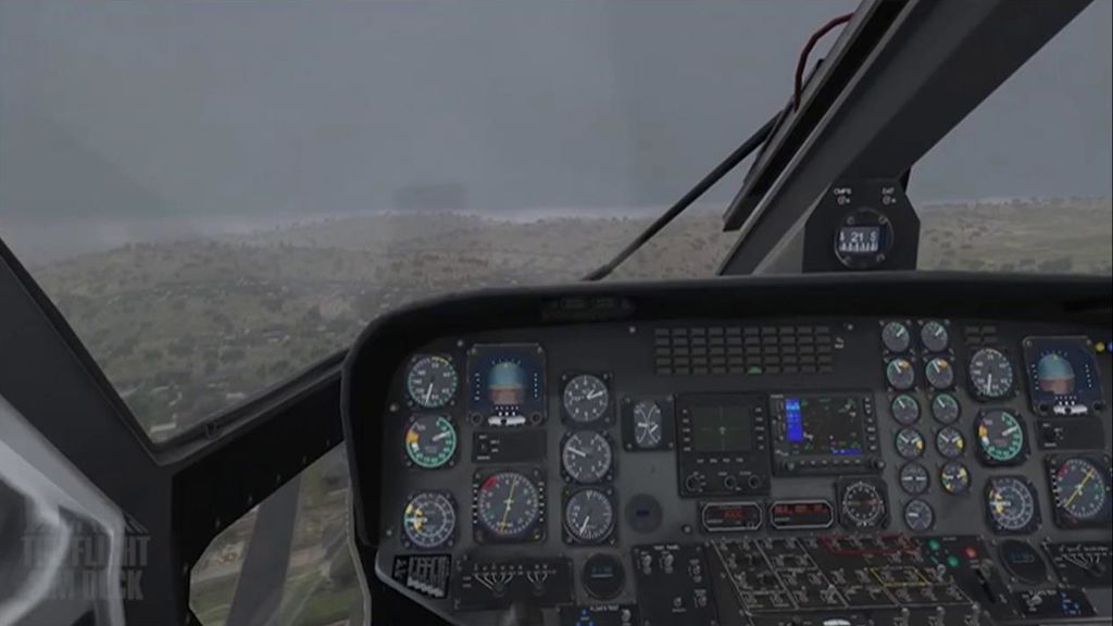 La recreación del accidente de Kobe Bryant desde dentro del helicóptero: "Malas condiciones, voláis bajo"