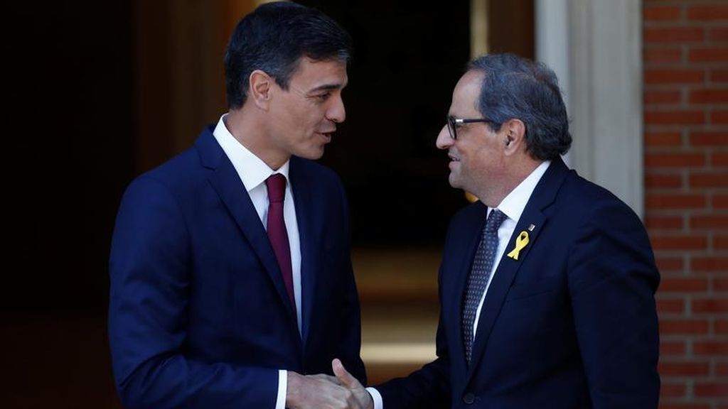 Pedro Sánchez se reunirá el 6 de febrero con Torra, porque sigue siendo presidente