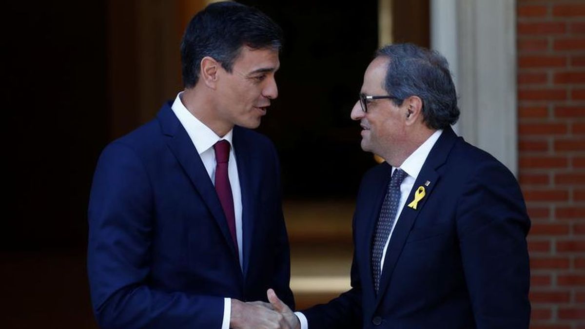 Pedro Sánchez se reunirá el 6 de febrero con Torra, porque sigue siendo presidente