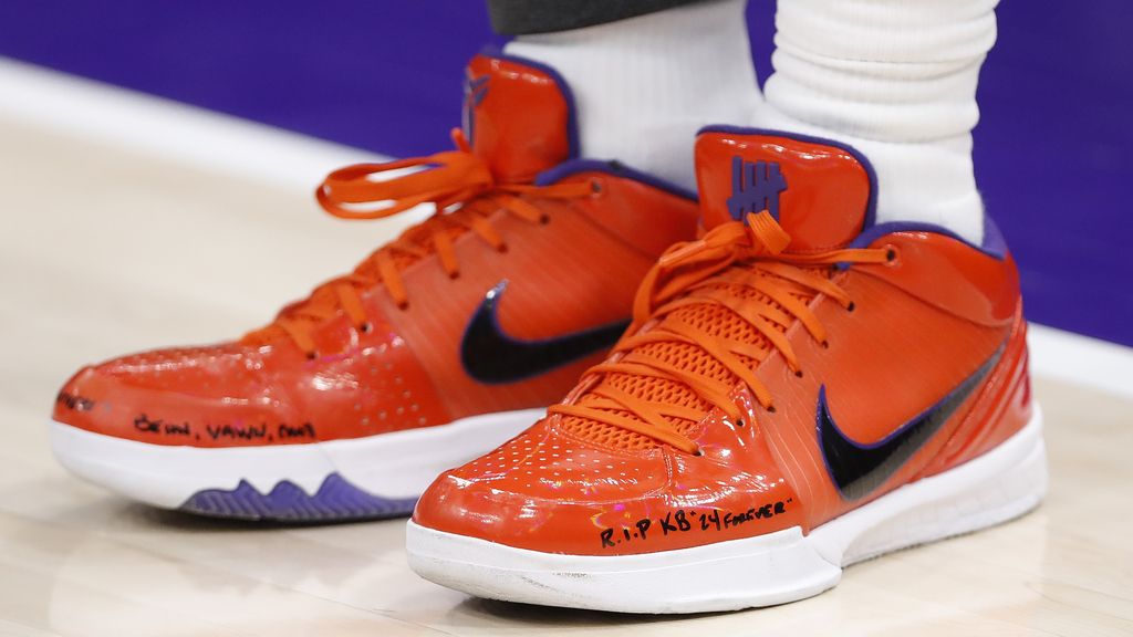 Todas las zapatillas con las que se ha homenajeado a Kobe Bryant en la NBA