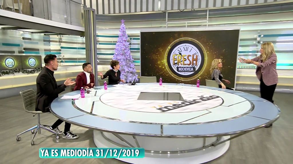 Alba Carrillo se va del plató de 'Ya es mediodía' tras discutir con Sonsoles Ónega